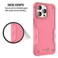 thumbnail image 5 of CoverON For Apple iPhone 15 Pro Max Phone Case, Military Grade Heavy Duty Rugged Cover Grip, Pink, 5 of 9