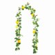 thumbnail image 3 of Guirnalda de limones artificiales, fruta falsa, adorno de primavera y verano, flores artificiales, vegetación Estilo F, 3 of 9