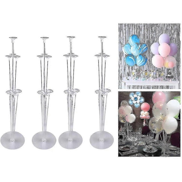 Kit de 4 soportes para globos de fiesta/Kit de decoración para globos de fiesta