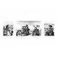 thumbnail image 1 of Posterazzi MOV298235 Easy Rider Triptych Movie Poster - 17 x 11 in., 1 of 1