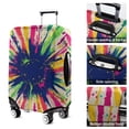 thumbnail image 5 of Colorful Paint Burst Pattern Luggage Cover Fashion Suitcase Cover Baggage Covers Fit 25-28 Inch Luggage (Go Travel), 5 of 5