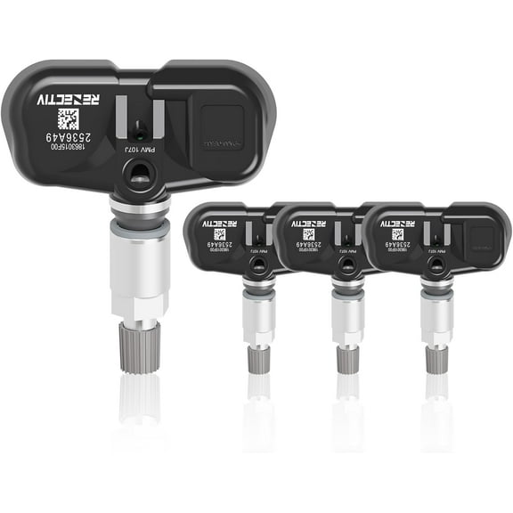 TPMS Sensors,42607-33021 Compatible for Toyota Lexus Scion,Tire Pressure Monitoring Sensors for Rav4 Camry 4Runner Tacoma Corolla Prius Yaris Replacement 42607-33011 PMV-107J 315MHz Set of 4