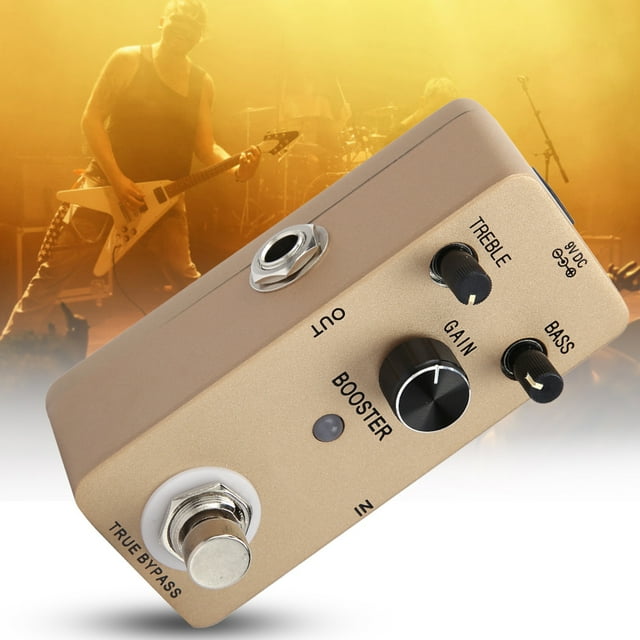 Pedal de Efecto de guitarra Ticfox buffer eléctrico Acabado de lujo