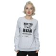 thumbnail image 2 of Harry Potter Womens Wanted Bellatrix Lestrange Sweatshirt, 2 of 5