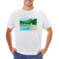 thumbnail image 1 of Camiseta gráfica de jinete minimalista, camiseta de verano, camiseta para niño, camisetas de cuello redondo, camisetas para hombre, camisetas casuales y elegantes, 1 of 7