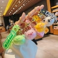 thumbnail image 4 of Cartoon Animal Acrylic Keychain Cute Car Keychain Couple Bag Pendant Small Gift, 4 of 4