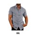 thumbnail image 5 of Camisa de un solo pecho para hombre Sonducket Gris XXL, 5 of 5
