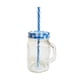 thumbnail image 3 of Paquete de 12 Frascos Tarros Mason De Vidrio Con Asa Elegir Tapa Drink Lab  Ice Cold Liso Transparente 473ml, 3 of 3