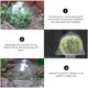 thumbnail image 3 of unbranded 15Ud Cubierta Plástica Para Plantas Protector Invernadero Con Ventilación Regulable Transparente Para Jardín, 3 of 7