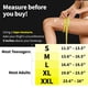 thumbnail image 5 of Rodilleras de compresión POWERLIX (par): la mejor rodillera para el dolor de rodilla para hombres y mujeres. Soporte para correr, baloncesto, voleibol, levantamiento de pesas, gimnasio, entrenamiento, 5 of 5