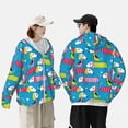 thumbnail image 4 of Fotbe Color Dachshund Dog Men's Women's UPF 50+ Sun Protection Jacket Hooded Cooling Shirt with Pockets Hiking Outdoor Performance-Large, 4 of 7