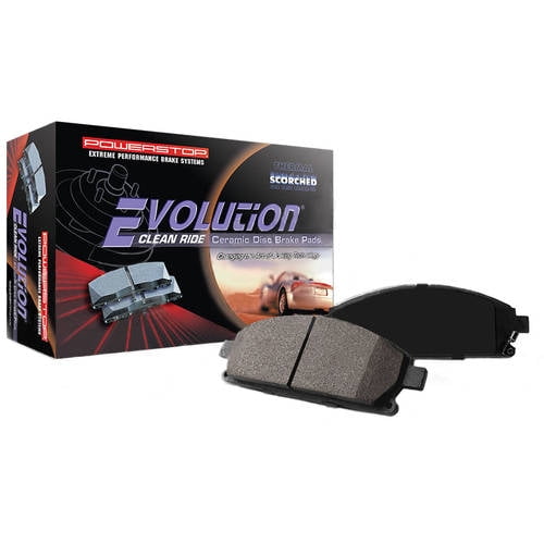 Disc Brake Pad Set-Z16 EvolutionClean Ride Ceramic Brake Pads Front Power Stop 