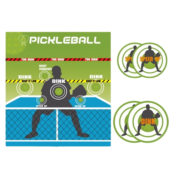 Pickleballs Rebounder Trainings Aid Pickleballs Practice Pads Training Pad for Outdoor & Indoor Use
