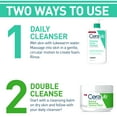 thumbnail image 3 of CeraVe Travel Size Foaming Facial Cleanser for Normal to Oily Skin, 3 fl oz, 3 of 10