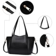 thumbnail image 2 of GAEKEAO Women’s Hobo Shoulder Bag Vegan Leather Tote Purse with Crossbody Strap for Work Travel, 2 of 6