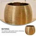 thumbnail image 3 of Ceramic Plant Pot Planter Unique Gold-Plated Creative Flower Pot Succulent Flowerpot Flower Vase Plant Pot, 3 of 6
