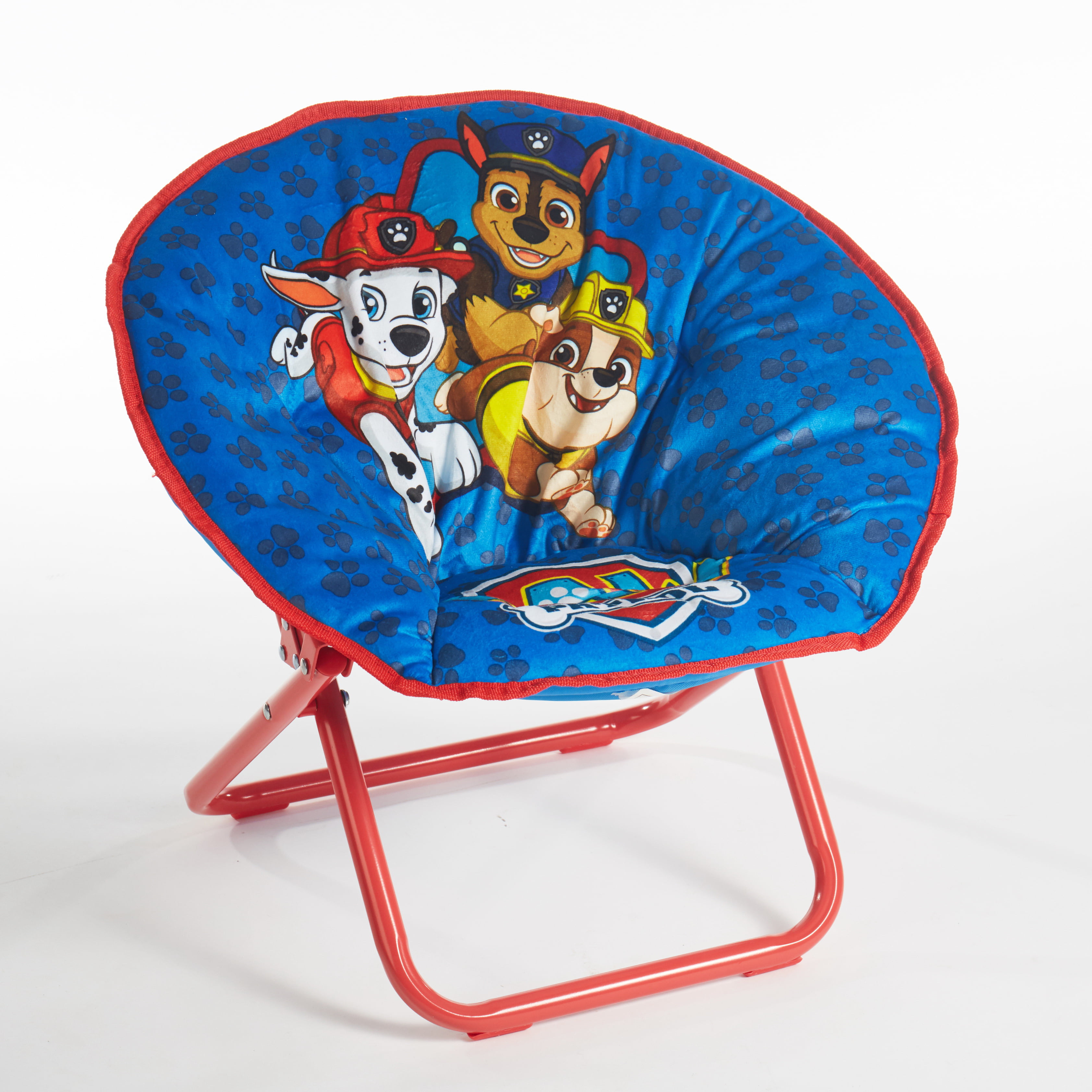 Paw Patrol Pink Kids Garden Chair Comfortable With A Safety Lock and Suitable For Both Indoors and Outdoors/Children Garden Decor/Children Flashy Chair With Cartoon Character Designs 