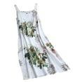 thumbnail image 4 of SHOPESSA Summer Dresses for Women 2025, Vintage Sleeveless O Neck Plus Size Bohemian Floral Print Maxi Dress, 4 of 5