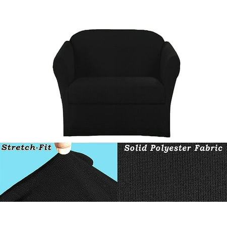 Design History Black Stretch Jersey - STRETCH FORM FIT Black 32