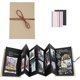 thumbnail image 1 of DIY Scrapbook Album - Stick and Write Photo Album, Accordion Style Kraft Paper Hardcover, 34 Pages Black, Wedding, Birthday, Anniversary and Graduatio, 1 of 5