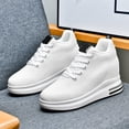 thumbnail image 6 of Win s Way Women's Elevator Mesh Sneakers, Thick Sole Height Increasing Platform Walking Shoes, 6 of 9