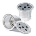 thumbnail image 2 of Reusable Stainless Steel Coffee Pods 5-Hole MultiStream Filters Refillable for Keurig Brewers Eco-Friendly Durable Metal Coffee Filters, 2 of 6
