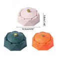 thumbnail image 3 of Crown Ashtray with Lid Elegant Diamond Desig Stainless Steel Inner, 3 of 5