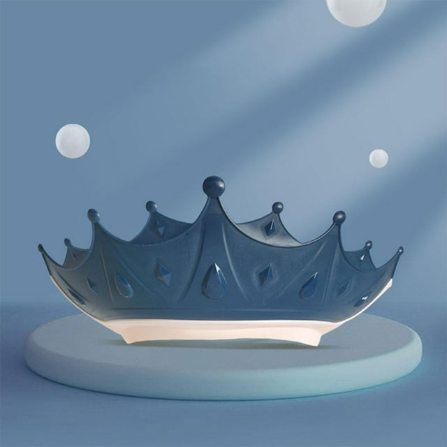 Chapeau Réglable Imperméable pour Douche Bain Lavage des Oreilles, Bleu