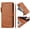 Brown, variant on Case for Oneplus ACE 2V Zipper Wallet Flip Cover with Card Holder, Photo Frame, Kickstand & Lanyard, PU Leather Green