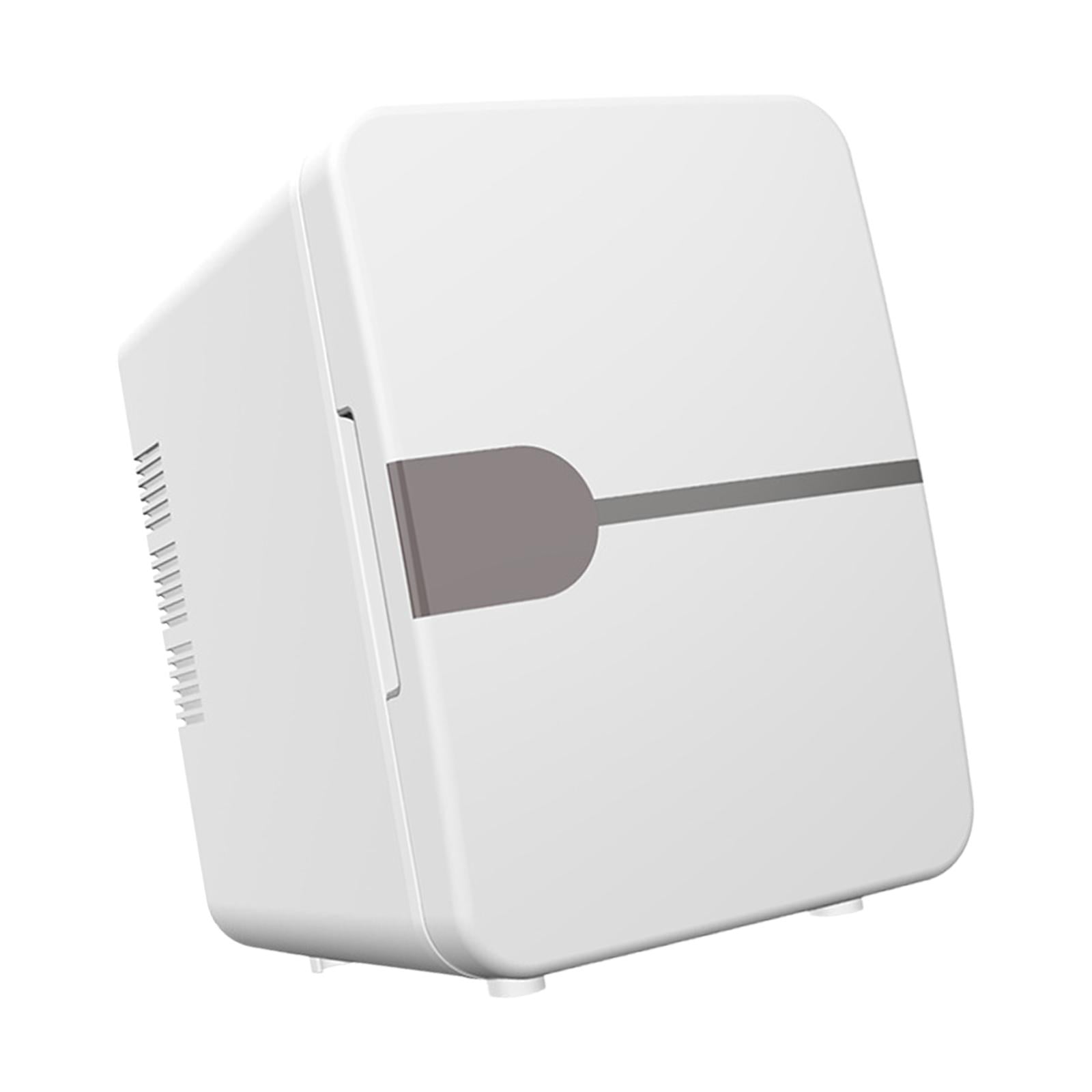 Baoblaze Compact Refrigerator Little Tiny Fridge Lightweight Multipurpose Mini Fridge White