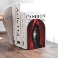 thumbnail image 6 of Easygdp Mysterious Hooded Wolf 2 Pcs Bookend Large Capacity Office Book Ends for Home Office Library School Study Decoration, 6 of 8