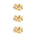 thumbnail image 1 of Wisewang Earring Stud Base Multi Stainless Personality Ear Pins Setting Decorations Jewelry Making Tool Beach Using Supplies Gold 8mm 3Set, 1 of 6