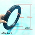 thumbnail image 1 of Lefu 14x1.75 Solid Tire Non-inflatable Explosion-proof 14 Inch Useful, 1 of 8