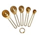 thumbnail image 3 of Juego de tazas medidoras, utensilios de cocina para hornear, accesorios apilables, juego de medición para hornear, aceite, ingredientes de leche 5 cucharas medidoras, 3 of 8