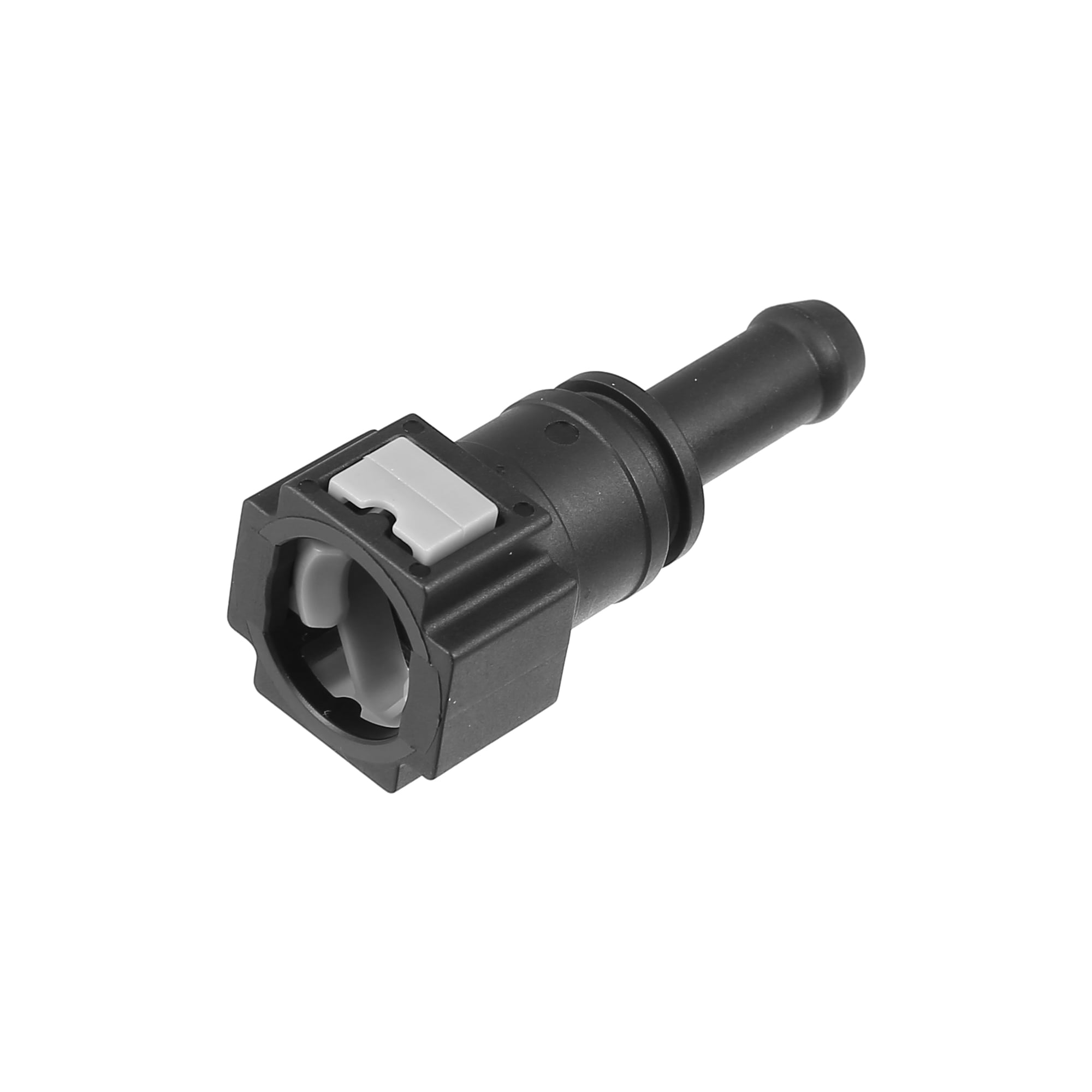 Unique Bargains 2pcs Fuel Line Quick Connect Straight Push-On Adapter