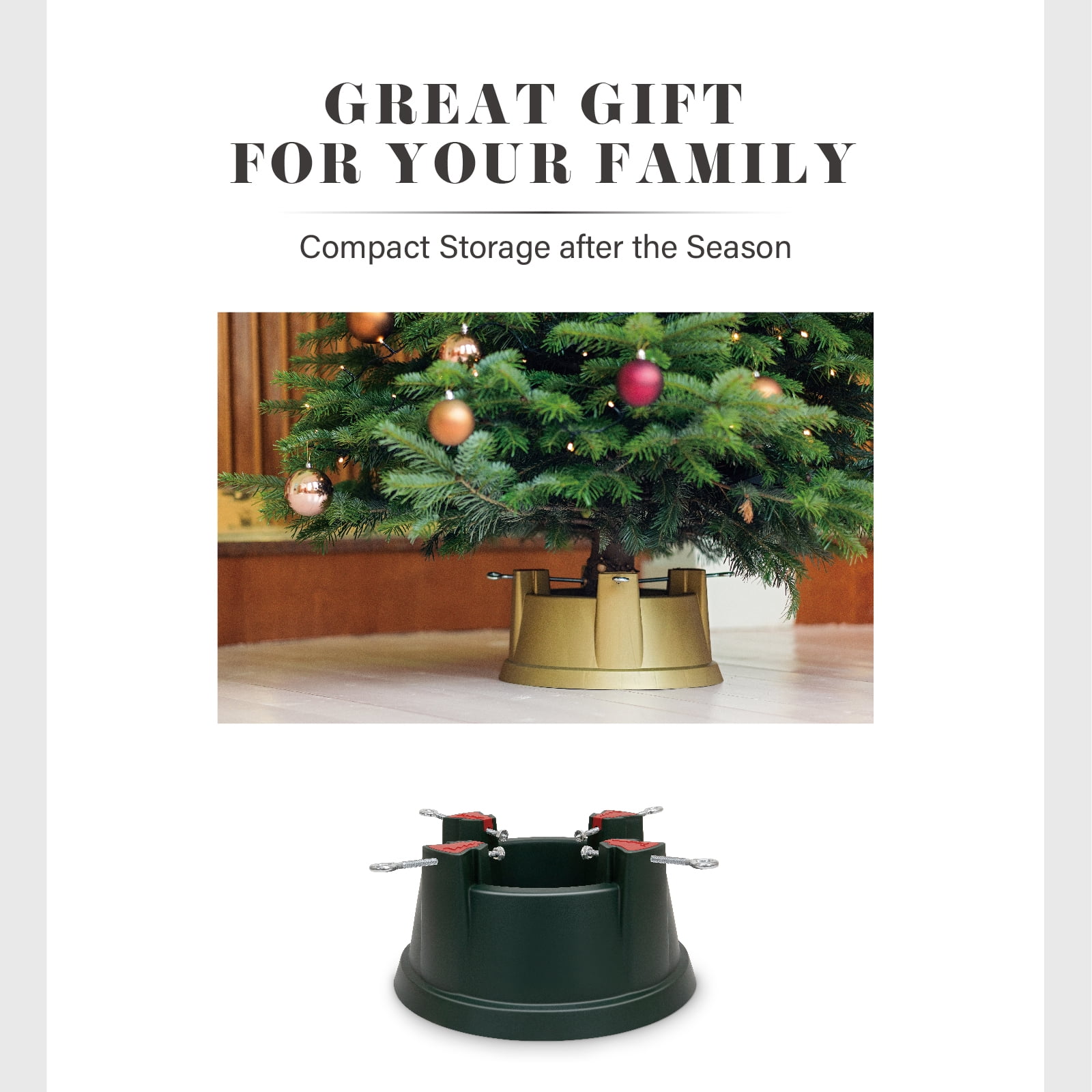 Buy Tree Nest Christmas Tree Stand Base Xmas Modern Plastic Holder