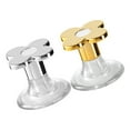thumbnail image 2 of Supvox 2Pcs Flower Shape Toilet Tank Button Assistant Tools ABS Plastic for Bathroom, 2 of 7