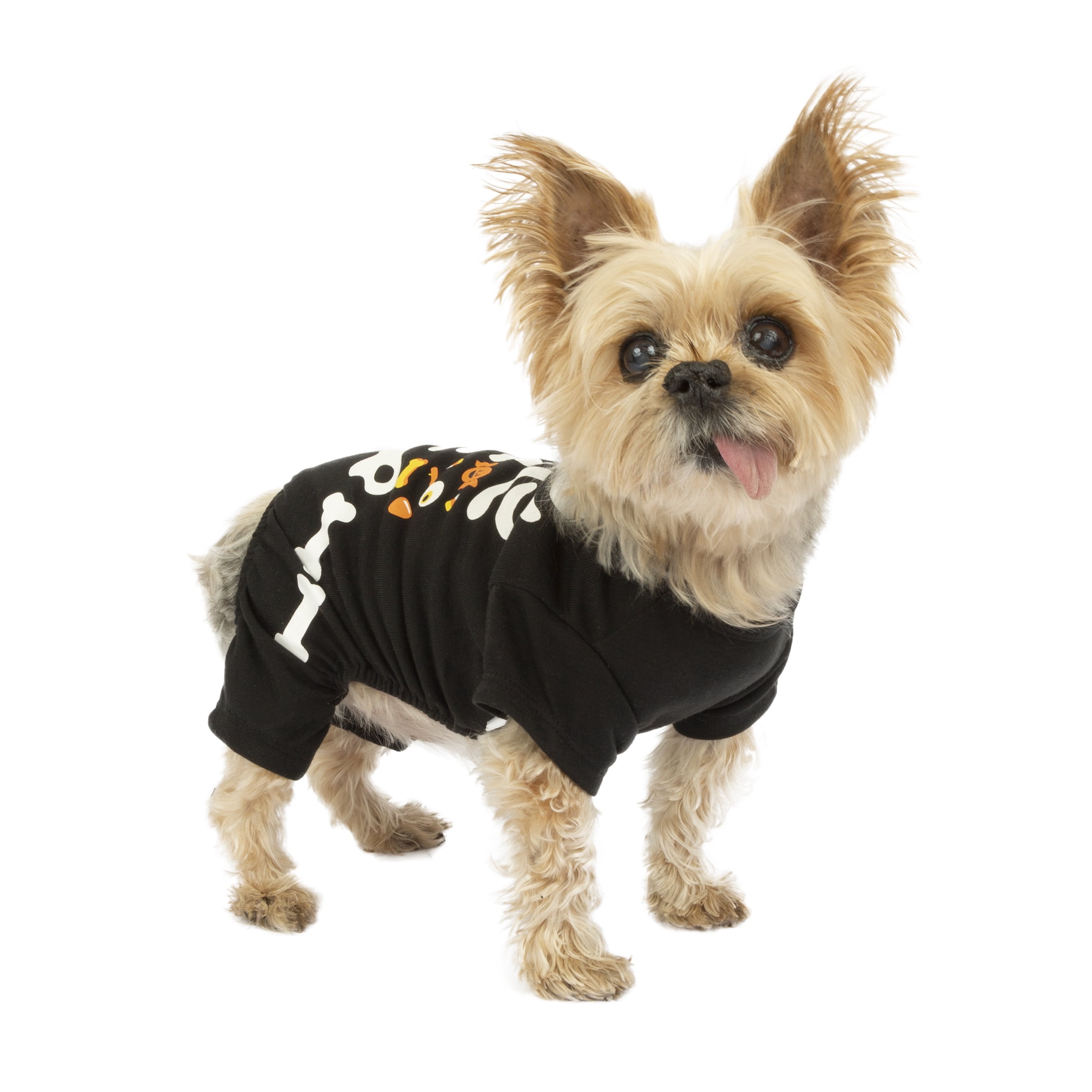 Vibrant Life Halloween Skeleton Full Of Candy Pajama, for Dogs or Cats, Size XXS