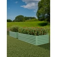 thumbnail image 1 of Durable Rust-Resistant Metal Planter Box Set – Raised Garden Bed Kit for Vegetables, Flowers & Herbs – Galvanized Steel, Easy Assembly, Outdoor Gardening – Set of 2, 1 of 7