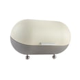 thumbnail image 2 of Caja para almacenar pan y alimentos, ideal para organizar pan, para uso doméstico y refrigerios. gris, 2 of 9