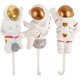 thumbnail image 1 of 3Pcs Wall Mounted Hooks Astronaut Shape Sticky Hooks Adhesive Hook Coat Hangers, 1 of 2