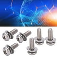 thumbnail image 4 of Round Screw Pan Head, Delicate Cross Pan Head Screws Tapping With Stainless Washers For Furniture, 4 of 8