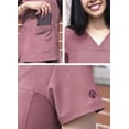 thumbnail image 4 of Adar Pro Scrubs For Women - Sweetheart V-Neck Scrub Top, 4 of 7
