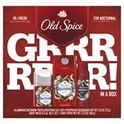 Old Spice Antiperspirant and Deodorant + Body Wash + Body Spray, Wolfthorn Gift Pack