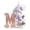 M, variant on romoty Personalized Christmas Letter Ornaments, Cute Purple Snowman Initial Pendants, 2D Flat Acrylic Monogram Tree Car Mirror Decor