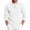 (Fashion 36)White, variant on Aimik Polo Shirts for Men Long Sleeve Ribbed Texture Button Placket Casual Solid Shirts Fall Winter Lightweight Cozy Collared Tops