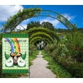thumbnail image 5 of St Patrick''s Day Flag,Shamrock Spirit Gold Coin Hat Rainbow St Patricks Flag 28 x 40 Inch Clover Double-Sided Display with 2 Grommets Double Thickness House Flag for Garden and Home Decorations, 5 of 6