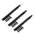thumbnail image 1 of 5 Pcs U-shaped Hearing Amplifier Cleaning Brush with Wax Loop and Magnet (Black), 1 of 4