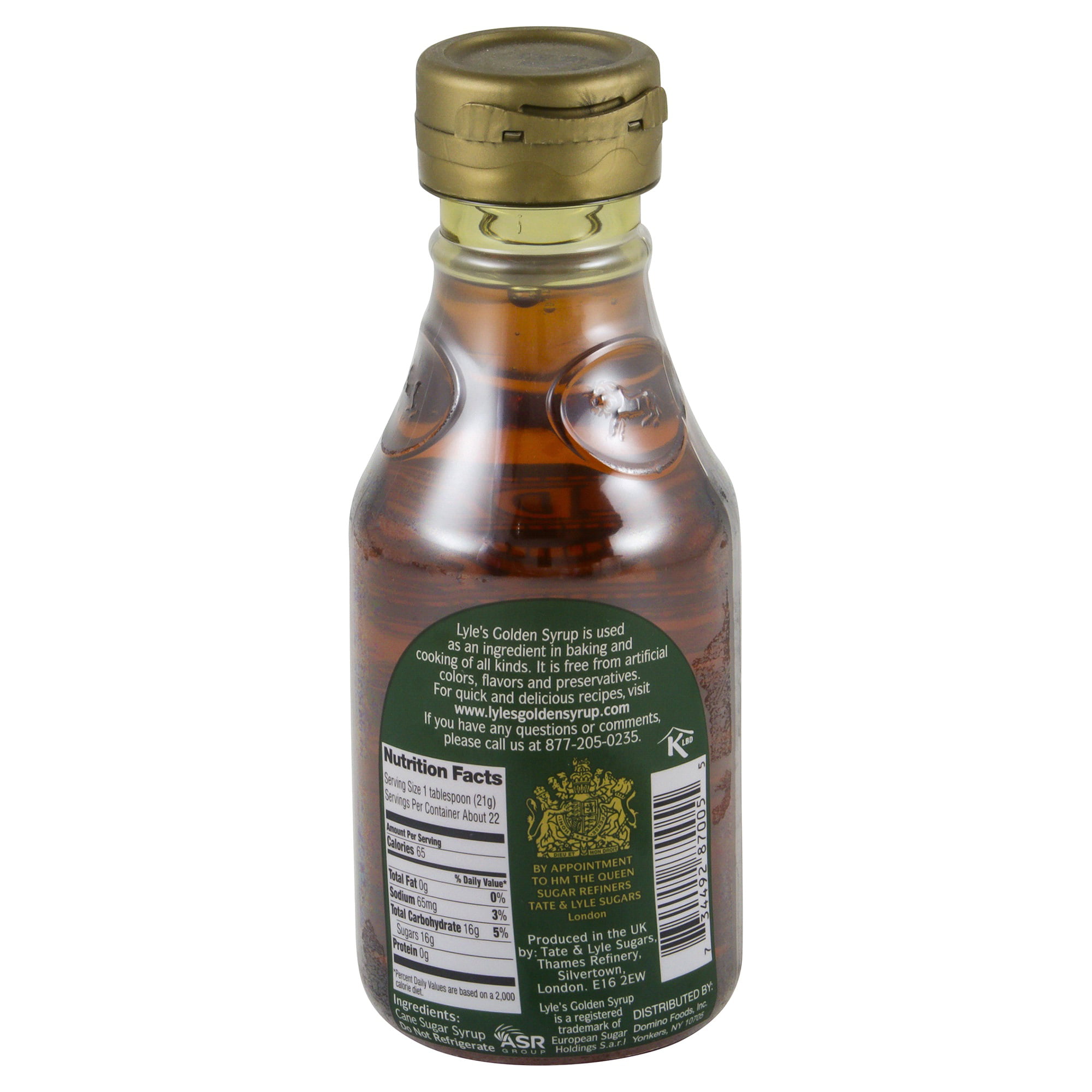 Lyle's Golden Syrup Cane Sugar Syrup - Case of 12/16 oz