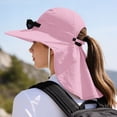 thumbnail image 2 of Gyujnb Lightweight Breathable Mesh Sun Hat Hat with Detachable Neck for Outdoor Activities, 2 of 8